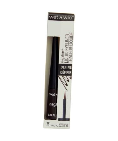 Buy Wet n Wild MegaLiner Liquid Eyeliner - Dark Brown 0.12 fl oz | Long-Lasting & Waterproof - Buy Online on GoSupps.com
