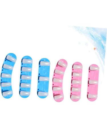 minkissy 4 Boxes Tip Stand for Nails Tip Display Stand Nail Practice Rack Nail Training Rack Manicure Base - Buy Online on GoSupps.com