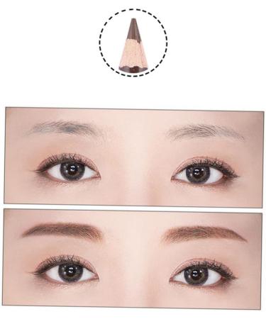 LALAFINA 4 Pcs Gel Eyeliner Black Pencils Eye Brow Stamping Eye Shadow Pencil Miniature Girl Highlighter 1 count (Pack of 1) Brownx2pcs - Buy Online on GoSupps.com