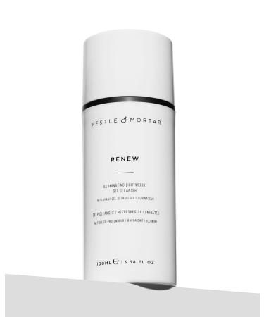 Pestle & Mortar Renew Gel - Facial Cleanser 100ml | Buy Internationally | Best Cleanser for Radiant Skin - Buy Online on GoSupps.com