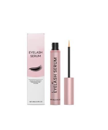 Eyelash Growth Serum Daily Gentle Care For Natural Longer & Thicker Lashes Moisturizing Eyelash Treatment To Enhance Lash Strength(2PCS)