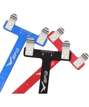 SOPOGER Archery Bow Square Ruler for Recurve and Compound Bows | Bowstring Measurement Tool - Buy Online on GoSupps.com