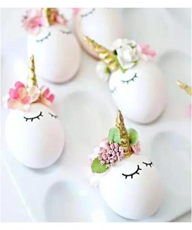 Crafare 3.15 Inch 15 Pack White Foam Eggs - Perfect for Easter, Christmas & Holiday Crafts - Buy Online on GoSupps.com