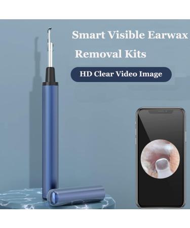 Ear Wax Removal Kit with Camera - 6 Ear Spoons, Otoscope with Light - Gentle Earwax Cleaner for Kids, Adults & Pets - Buy Online on GoSupps.com
