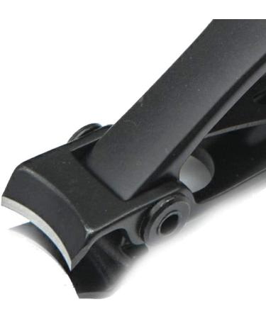 HCHGJKN Nail Clippers Adult Nail Clippers/stainless Steel Black And Silver Nail Clippers 1.6 * 6.9-8.8cm Large Opening Nail Clippers(Schwarz) - Buy Online on GoSupps.com