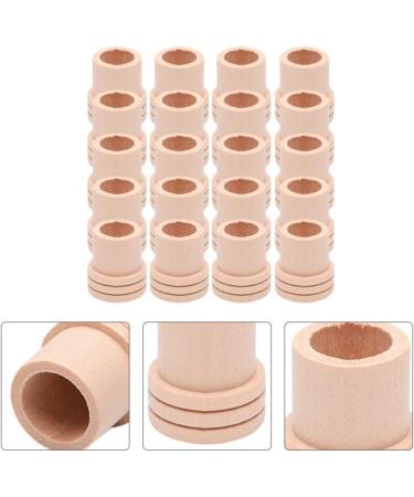 Minkissy 20-Piece Moxa Rollstock Holder Set | Fire Extinguisher Wood Moxa Stripes & Burner Lid for Moxibustion | Health & Maintenance Solutions - Buy Online on GoSupps.com