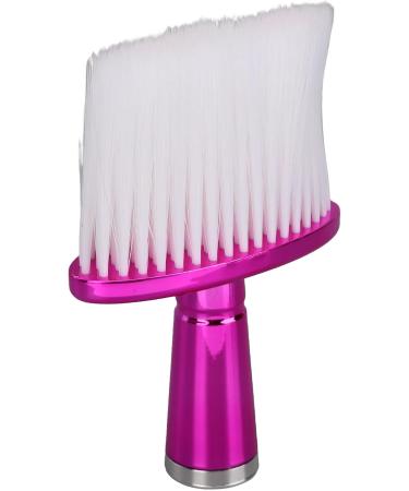 Hair Cutting Brush Barber Brush Neck Duster Rosy Red Lightweight Soft Fiber Bristles for Barber for Hair Salon - Buy Online on GoSupps.com