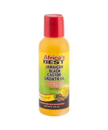 Africa's Best - Jamaican Black Castor Growth Oil  High in Vitamin E  Minerals and Proteins  Help Repair Dry Scalp  Split Ends  Thinning hair and Promotes Regrowth  4oz Bottle  Brown - Buy Online on GoSupps.com