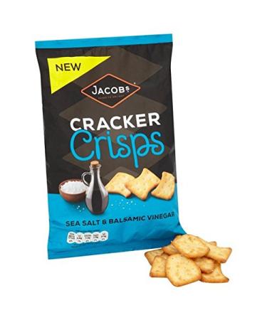 Jacobs Jacob's Cracker Crisps Sea Salt and Balsamic Vinegar 150g
