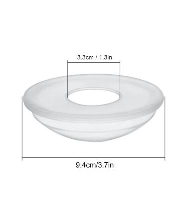 Reusable Breast Milk Collectors - 2 Pack Food-Grade Silicone Milk Catchers for Breastfeeding Moms - Buy Online on GoSupps.com