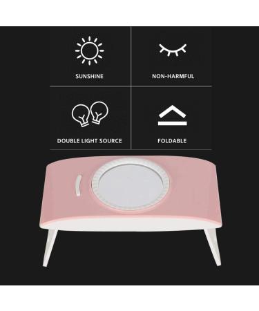 UV Nail Lamp 16W L-E-D USB Dual Light Source Foldable Nail Dryer with 60s Timing Function Professional UV Light for Gel Nails Polish Manicure(2#) - Buy Online on GoSupps.com