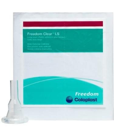 Freedom Clear Male External Catheter Self-Adhering 23mm Long Length 5190 (Box of 100)