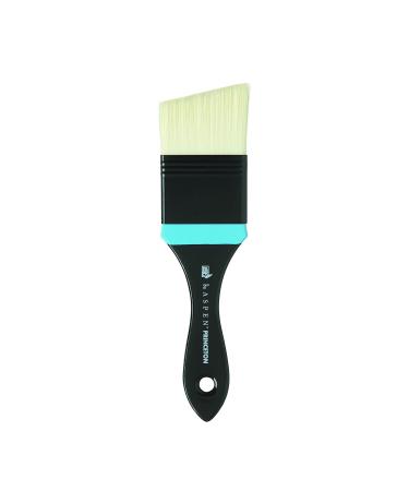 Princeton Aspen, Glare-Free Indoor/Outdoor Brush for Acrylic & Oil, Series 6500 Synthetic, Angular Mottler, 2 Inch