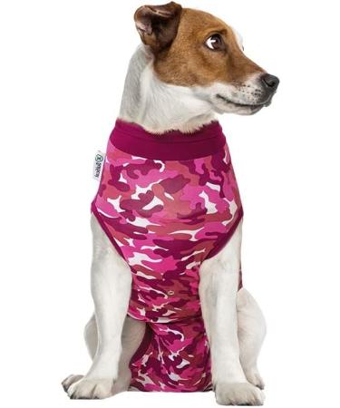 Buy Suitical Recovery Suit for Dogs - Pink Camouflage Medium (Pack of 1) - International Shipping Available - Buy Online on GoSupps.com
