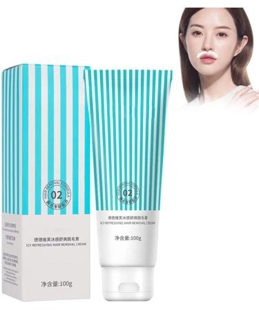 Laluerck Lip Care Fuzz Removal Cream Painless gentle premium hair removal cream for the sensitive skin of the face - Buy Online on GoSupps.com