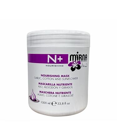 Mirna Professional N+ Nourishing Mask with Garlic Cotton and Sunflower 1000ml/33.8oz