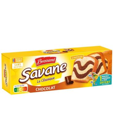 Brossard Savannah Family Chocolate 310 g Pack of 4