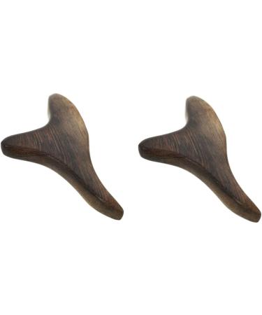 Artibetter Trigger Wood Massage Tool - 2PCS Acupuncture Massage Stick for Legs Shoulders & Back Relief - Buy Online on GoSupps.com