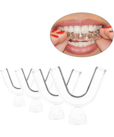  AMZLORD Pack of 4 Moldable Large Mouthguards for Teeth Grinding Bruxism Sport Aetic Orthodontic Br Set Custom Fit Dental Retainer Tray - Buy Online on GoSupps.com