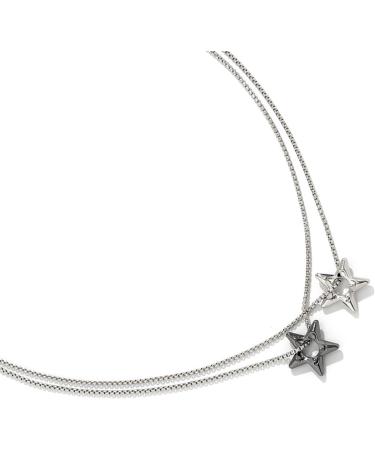Oralgo's Vintage Star Trailer Chain Necklace - Unisex Cool Jewelry for Everyday Wear - Buy Online on GoSupps.com