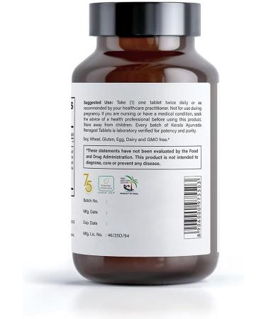 Buy Kerala Ayurveda Kidney Herbal Tablets | Kidney Cleanse Detox & Repair | Prevent Kidney Stones | 90 Count - Buy Online on GoSupps.com