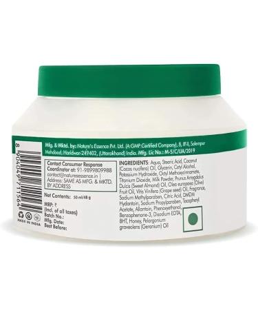 CROW Nature's Lacto Bleach Tan Removal Cream with Milk Honey - 50gm - Buy Online on GoSupps.com
