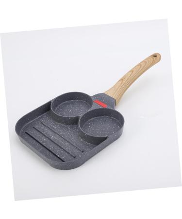 Zerodeko Split Frying Pan Multi-Function Egg Pan Non-Stick Pancake Pan Divided Pan Non-Stick Frying Pan Grill Pan Maker Roasting Pan Divided Skillet Disc Medical Stone Non Stick - Buy Online on GoSupps.com