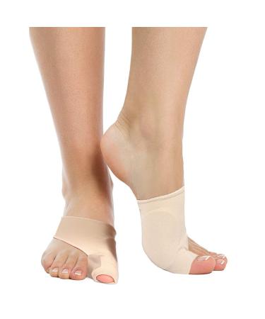Bunion Corrector Bunion Splint  Orthopedic Bunion Relief with Gel Bunion Pads Toe Spacer Guard for Men and Women - Bunion Toe Separators Cushions for Ultimate Foot Pain Relief Aligns Big Toe (1 Pair)
