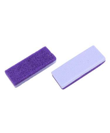 Beaupretty 2pi ces Pierre Double-face Pour Gommage Et Soin Des liminateur De Peau Morte