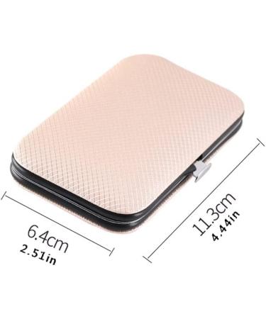 Manicure Kit Stainless Steel Nail Clippers Set 7-Piece Manicure and Pedicure Pedicure Tool Travel Manicure Kit Indoor and Outdoor Portable Nail Clippers Kit Pink - Buy Online on GoSupps.com