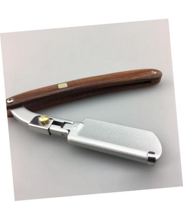 Angoily 2pcs Cutlery Holder - Safe Manual Razor for Men with Wooden Handle & Metal Design | International Shipping Available - Buy Online on GoSupps.com