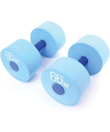 66fit Aqua Swimming Dumbbells - Enhance Your Aquatic Workouts | Buy 2 Pieces for International Shipping - Buy Online on GoSupps.com