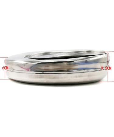 Portable Washable Stainless Steel Bedpans with Lid Firm Thick Stable Bedpan Heavy Duty Smooth Countoured for Male Female Bed-Bound Patient Personal Care Silver Without cover - Buy Online on GoSupps.com