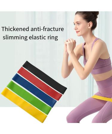 1 Set TPE Rubber Resistance Bands for Men & Women - Booty & Legs Training Yoga | International Shipping - Buy Online on GoSupps.com