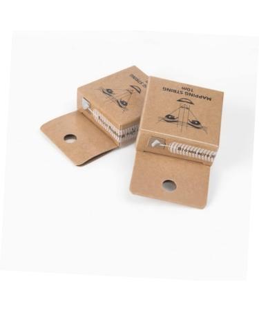 Housoutil 16 pcs Embroidered Makeup Manual Thread Microblading Eyebrows Ink Salon Eyebrow Pre Premium 7.5x4.5cmx8pcs Brownx8pcs - Buy Online on GoSupps.com