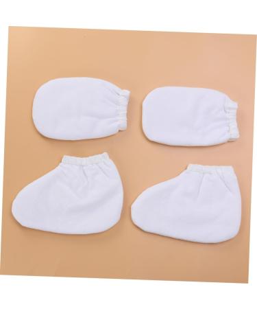 POPETPOP Warming Gloves 4 Pairs Cosmetic White Product Warm Gloves - Buy Online on GoSupps.com
