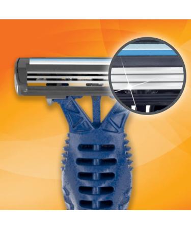 BIC Comfort 3 Men's Disposable Razors - 3 Blade for Ultra-Soothing Shave - 24 Piece Set - Buy Online on GoSupps.com