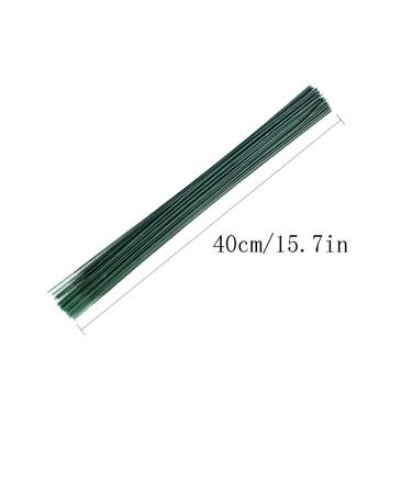 200 PCS Dark Green Floral Stem Wire for Flower Arrangements - 16 Inches - Buy Online on GoSupps.com