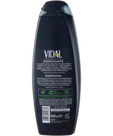 Italian Gourmet E.R. Vidal Energy & Sport Shower Gel with Ginseng and Guarana 500 ml + Italian Gourmet Tomato Pulp 400 g - Buy Online on GoSupps.com