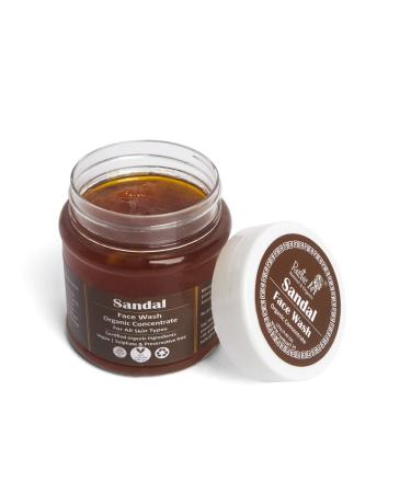 Sandal Face Wash Concentrate | Turmeric & Mango Butter | Vegan Sulphate & Paraben Free | Daily Use for All Skin Types | 4.4 Oz - International Shipping - Buy Online on GoSupps.com