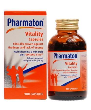 Pharmaton Advance Multivitamin and Mineral Caplets 100 Caplets