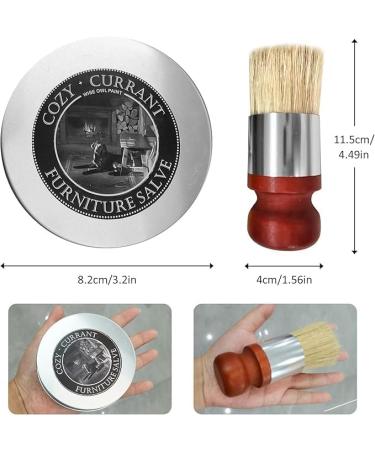 Furniture Salve Set Leather Repair Furniture Salve for Leather Furniture Salve and Brush Long-Lasting Hydration to Prevent Dryness and Cracking - Buy Online on GoSupps.com