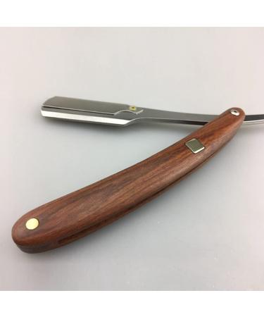 Buy Manual Razor for Men - Replaceable Blade Straight Razor for Safe Shaving | Eco-Friendly Bamboo Design - Buy Online on GoSupps.com
