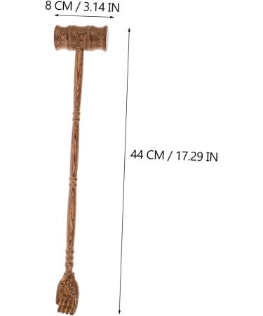 Tovinanna Shoulder Massager - Multifunctional Wooden Handheld Back Massager & Scratch Tap Hammer for Ultimate Relaxation - Buy Online on GoSupps.com