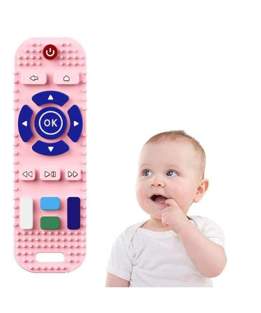 Baby Silicone Teething Toy - Remote Control Footy & Teething Ring for 0-12 Months | Safe & Fun Toys - Buy Online on GoSupps.com