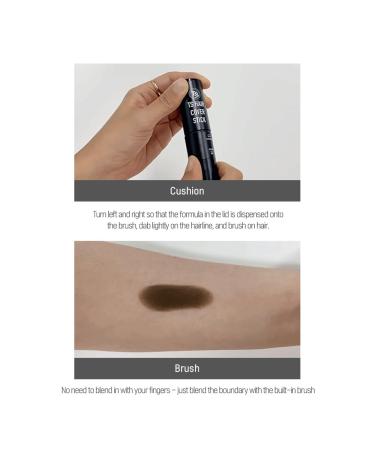 TS Hair Cover Stick Black 2.5g | Premium Hair Building Fibers for Instant Coverage | Worldwide Shipping - Buy Online on GoSupps.com