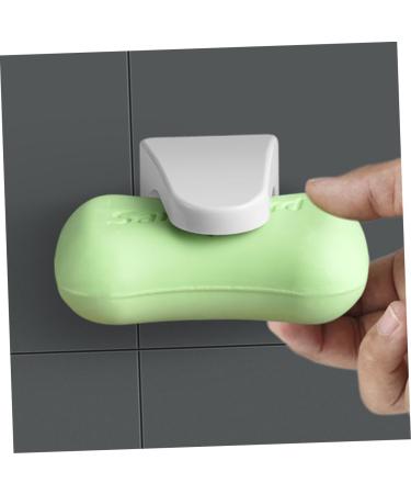 Ciieeo 4 Pcs Soap Rack Hanger Holder Hooks Bottle Drying Rack Hanger Holder Earrings Hooks Poker Chips Soap Holder White No Punching Soap Box - Buy Online on GoSupps.com