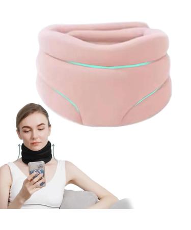 Cervicorrect Neck Brace Neck Brace for Snoring Neck Brace for Neck Pain and Support Posture Sleeping yl-105023(Color:Pink)