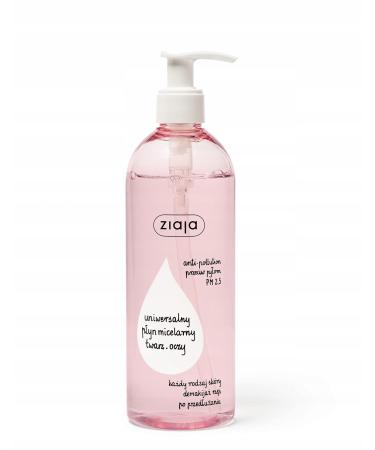 Micellar fluids for the face Ziaja 390 ml Universal