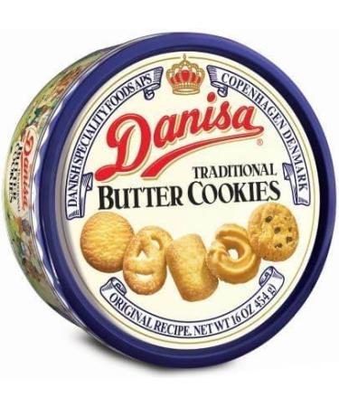 Value Bundle: DANISA BUTTER COOKIES - Biscuits Cookies - Traditional Cookie Biscuits - Shortbread Cookies - Celebration Cookies - Cookie Tins Gift - Custom Value Bundle Branded Pack of 2 - Buy Online on GoSupps.com